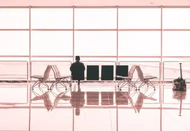 airport waiting area
