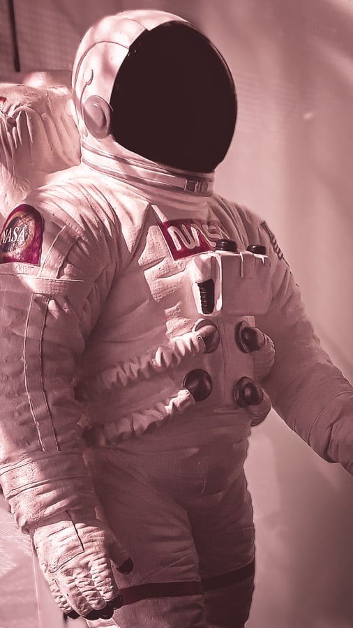 Model of an astronaut 