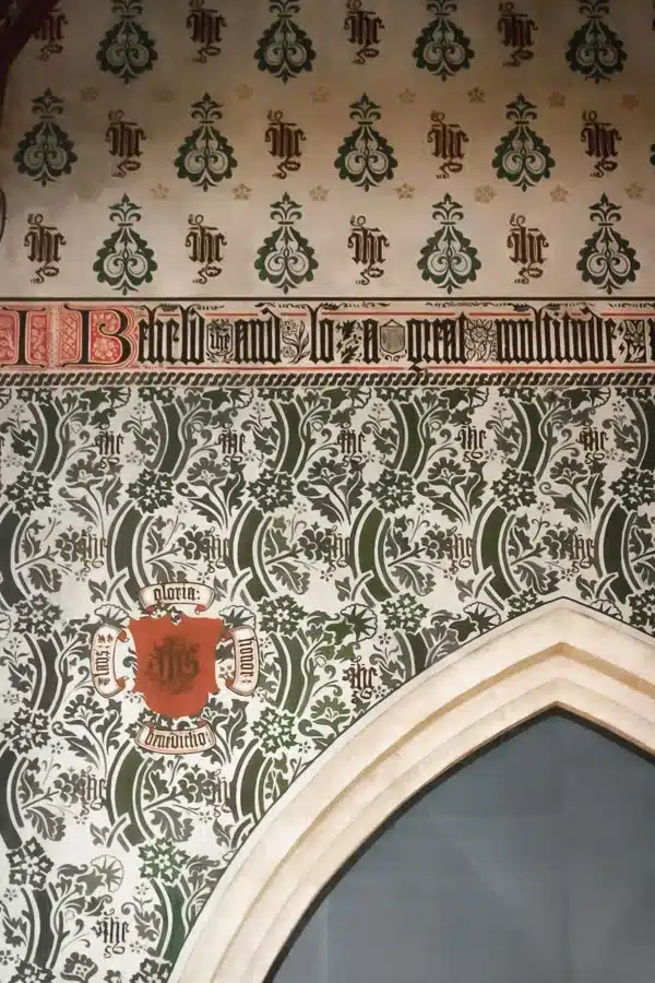 painted church, one of the least well known Cambridge Instagram spots