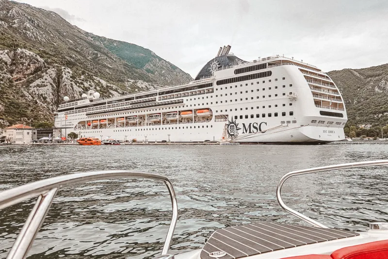 cruise ship docked kotor port