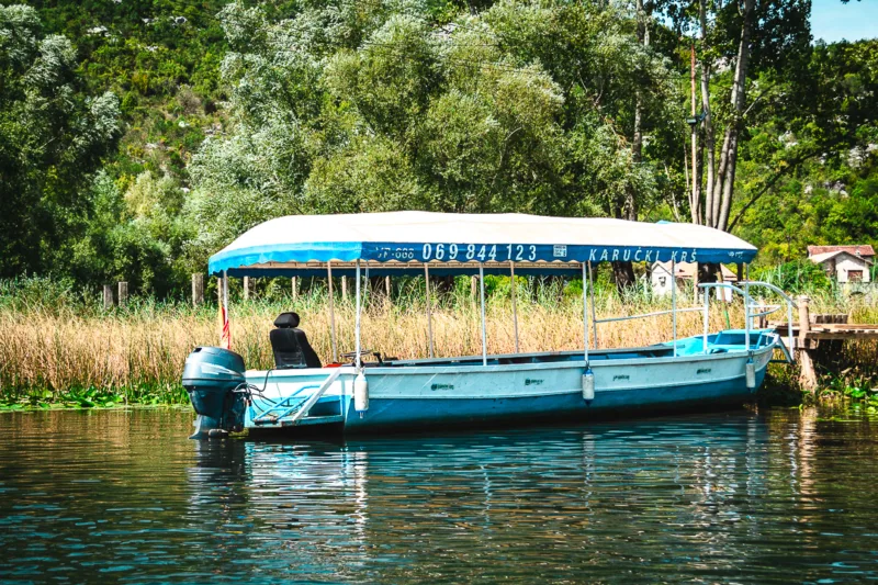 lake skadar tour boat