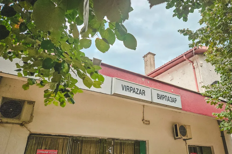 virpazar station sign
