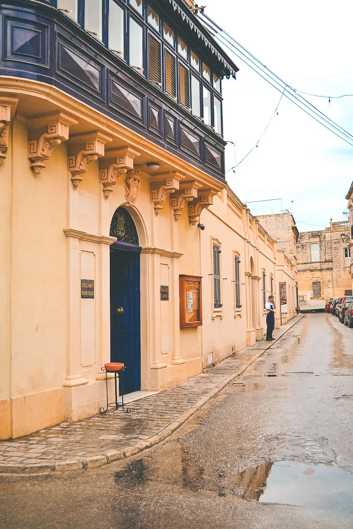malta in the rain