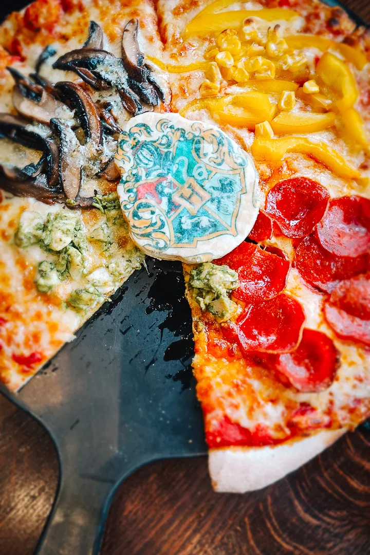 harry potter food pizza