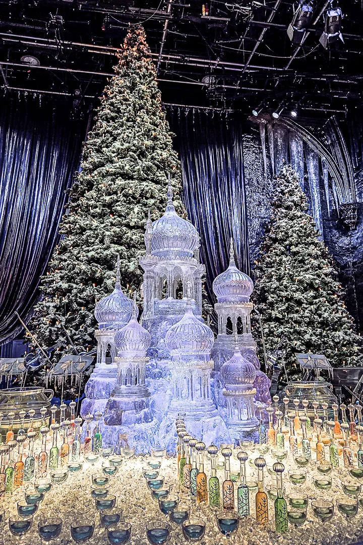 harry potter ice sculpture