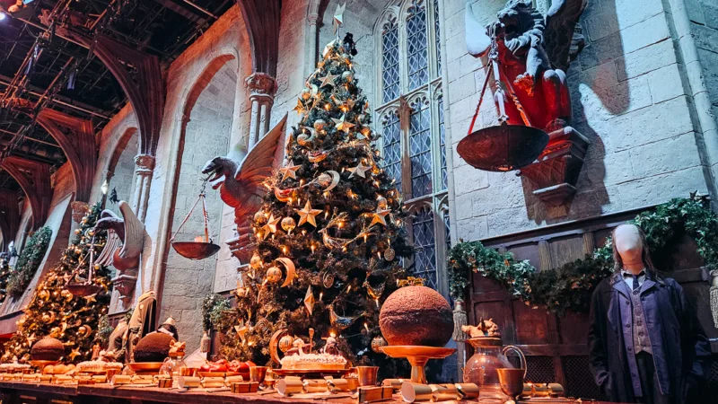 harry potter studio great hall