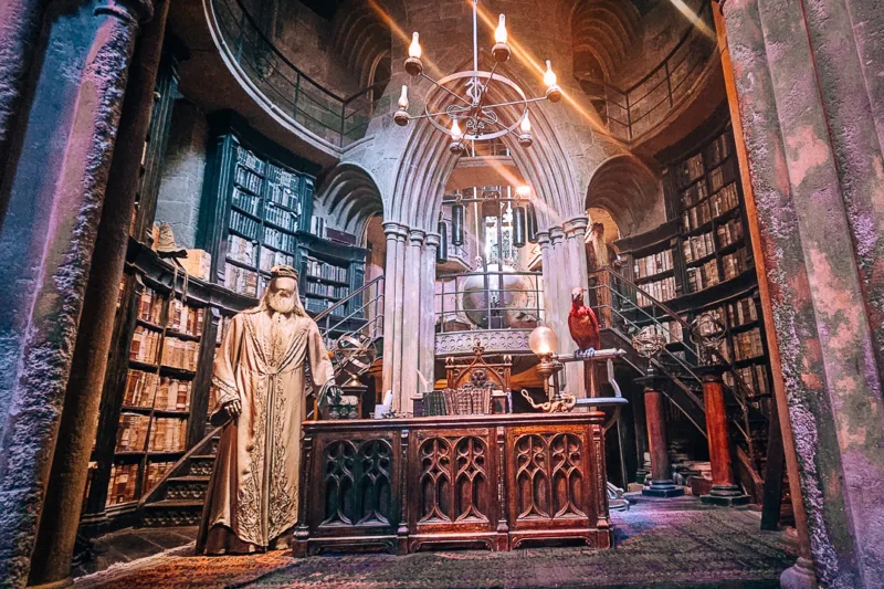 harry potter studio tour dumbledore office