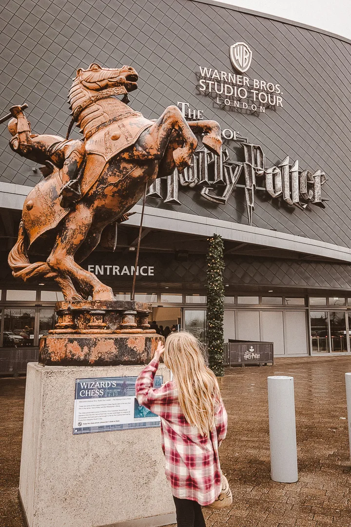 harry potter studio tour entrance