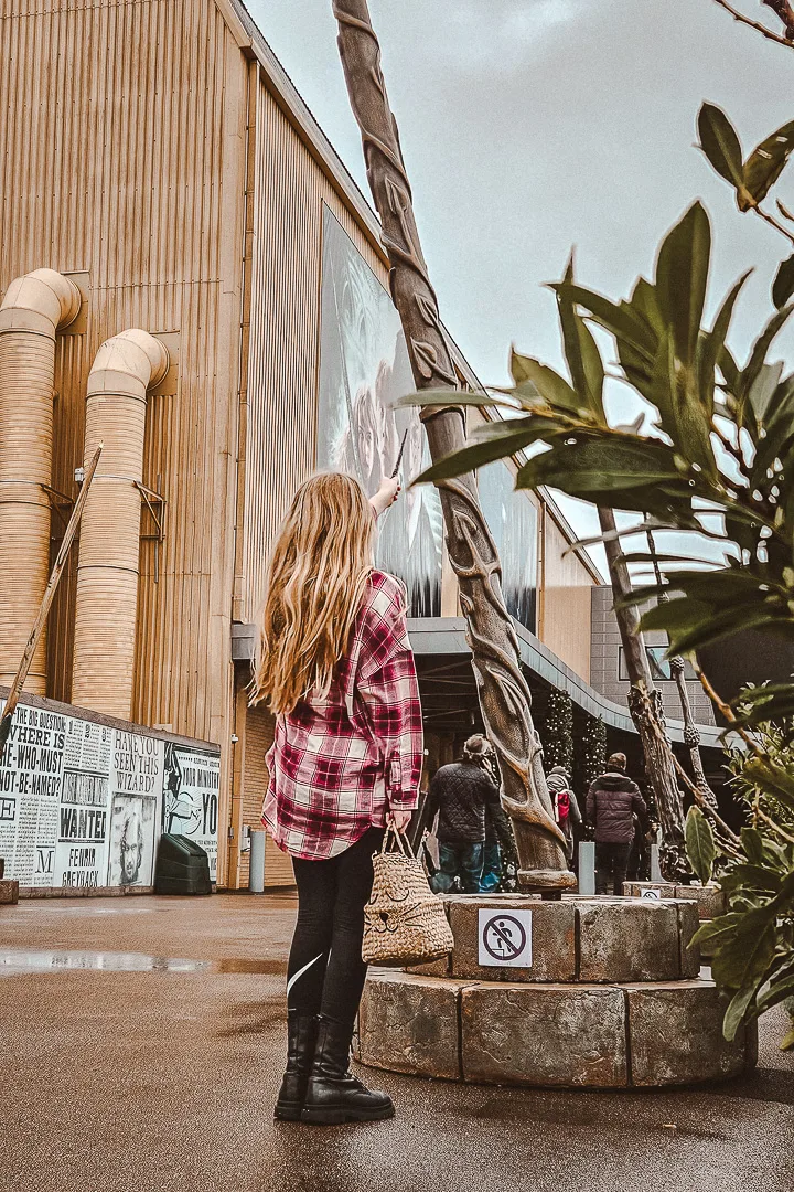 harry potter studio tour wand