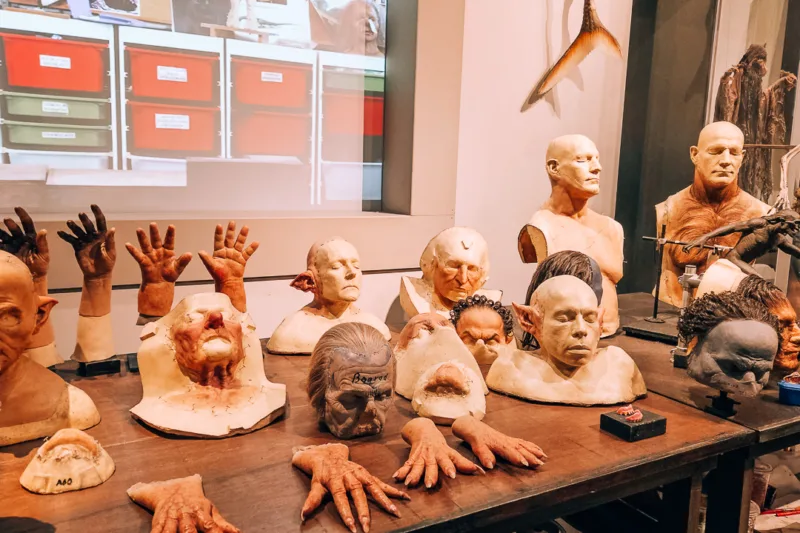 prosthetics harry potter studio tour